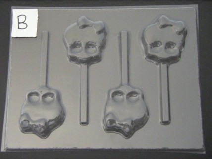 471sp Monster Low Chocolate Candy Lollipop Mold FACTORY SECOND 471sp Monster Low Chocolate Candy Lollipop Mold FACTORY SECOND
